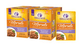 Wellness Healthy Indulgence Morsels pouch for easy, mess-free feeding.