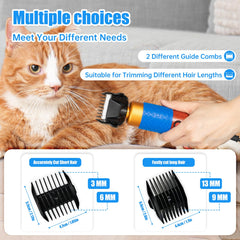 Quiet operation of WEMAKMAK shears reduces animal stress during grooming