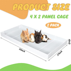 Wenqik cage liner features 4-inch side height for added safety.