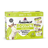 Weruva Awesome Bouncy mobility can top view highlighting a dog-friendly recipe for joints