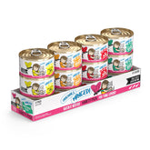 Weruva BFF batch o besties variety pack in 12 cans, ideal for rotating cat meals