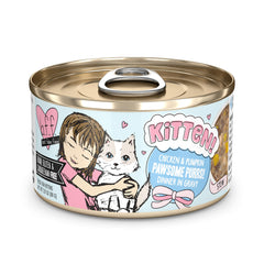 Packshot of Weruva B.F.F. Kitten Food 12-pack for convenient meals