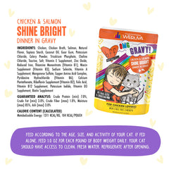 Weruva B.F.F. OMG grain-free and carrageenan-free formula in convenient packs.