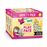 Weruva B.F.F. Play Paté Lovers Aw Yeah cans offer a savory, crowd-pleasing meal.