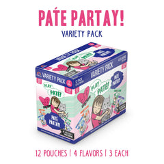 Creamy texture close-up of Weruva B.F.F. Play paté cats love