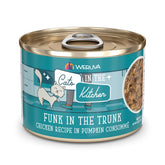 Weruva Cats in the Kitchen Funk in the Trunk 6oz can pack 24 offers convenient, protein-rich meals.