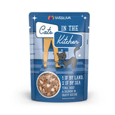 Weruva Cats in the Kitchen land-sea tuna-beef-salmon in gravy for cats