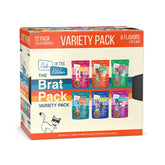 Weruva Cats in the Kitchen Brat Pack packaging with ready-to-serve 3oz pouches.