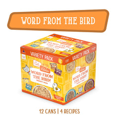 Chicken Frick A Zee cans from Weruva showcase premium protein variety.