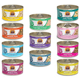Weruva Classic Cat 11 Flavors Pack variety enhances meals and engagement.