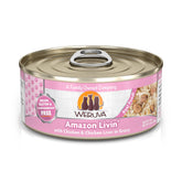 Weruva Classic Cat Food with gravy and liver chunks to entice picky eaters