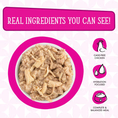 Rich gravy detail enhances flavor while staying true to natural ingredients.