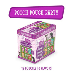 Weruva Fowl Ball pouch close-up showcases real poultry flavor dogs relish.