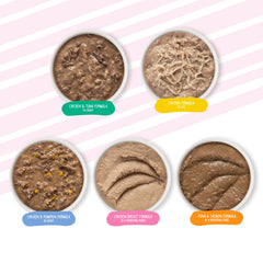 Weruva grain-free kitten diet designed for gentle digestion and minimal fillers.