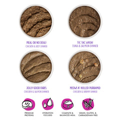 Weruva Grand Prize Patés Jolly Good Fares can, inviting aroma enhances mealtime