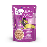 Weruva Love Me Tender chicken au jus pouch 12-pack for easy daily feeding