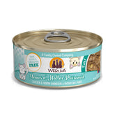 Weruva Meows n Holler PurrAmid chicken and shrimp pate texture appealing to picky cats