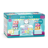 Weruva Mix and Match Pate Variety Pack 18 cans for convenient daily meals.