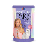 Weruva Paris Hilton Pamper Like Paris wet cat food pouch pack of 12.