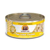 Weruva Paw Lickin’ Chicken in Gravy cat meal served, flavorful and appealing