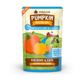 Weruva Pumpkin Patch Up! pouch packaging on shelf for easy meal portions