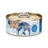 Weruva Senior Cat Food in gravy 5.5oz can pack 8, convenient senior nutrition