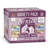 Weruva Timeless Tails senior chicken 3oz can for aging cats with lean protein benefits