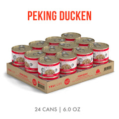 Weruva TruLuxe chicken and duck breast in gravy featuring tender bites