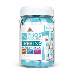 Weruva Wx Phos Focused chicken lickable treat close-up, high palatability for cats