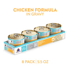 Weruva Wx Phos Focused pack of eight cans framed for value and steady supply