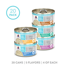 Weruva WX Phos Focused canned cat food with grain-free, easily digestible recipes.