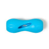 West Paw Qwizl durable toy front view, engaging dogs with challenging play