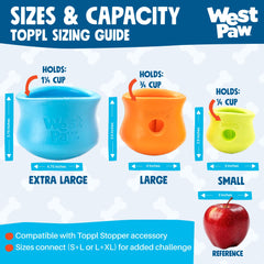 WEST PAW Toppl durable Zogoflex construction withstands rough play
