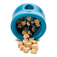 WEST PAW Toppl durable-zogoflex construction withstands enthusiastic chewers during play.