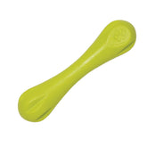 WEST PAW Zogoflex Hurley bright Granny Smith dog bone for powerful chewers.