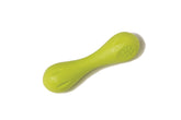 West Paw Zogoflex Hurley dog bone toy floats for water play and fetch.