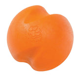 West Paw Zogoflex Jive Ball: bouncing dog toy for fetch and durable play.