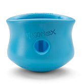 WEST PAW Zogoflex Toppl filled with kibble for puzzle play boosting focus
