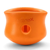 WEST PAW Zogoflex Toppl side view filled with kibble promotes problem-solving.
