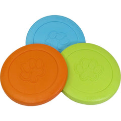 West Paw Zogoflex Zisc floats on water for water play