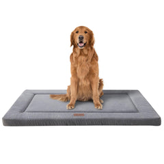 Western Home dog bed crate soft plush for cozy naps and snuggle-ready comfort