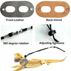 WEVONIGU Bearded Dragon Backpack Side Venting ensures steady airflow for comfort.