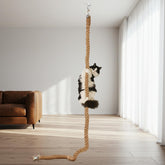 Weysat cat climbing rope wall-mount ready for elevated exploration