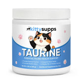 WGYPEU KittySupps Taurine powder in a bowl supports daily feline vitality