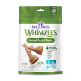 Whimzees Wellness Antler Occupy small dog chew in a 12.7 oz bag supports daily dental cleaning