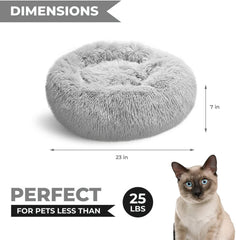 Whiskers & Friends 20x20 snuggle size cat bed for small pets.