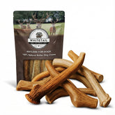 WhiteTail Naturals deer antlers for dogs bulk pack showing 4-5 chews for long-lasting entertainment