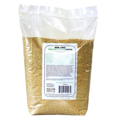 Wholesome Harvest farm-grown grains highlight non-GMO farming practices.
