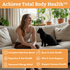 Wholistic Pet Organics Feline Complete Organic Pumpkin formula for healthier skin and coat