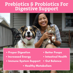 Measuring scoop included with WholeBiotics for simple dosing.